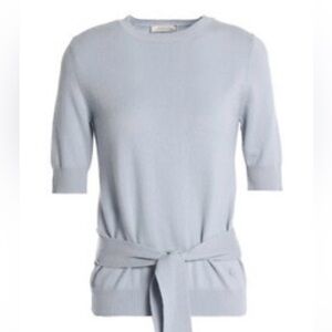 Nina Ricci Light Gray blue  cashmere sweater